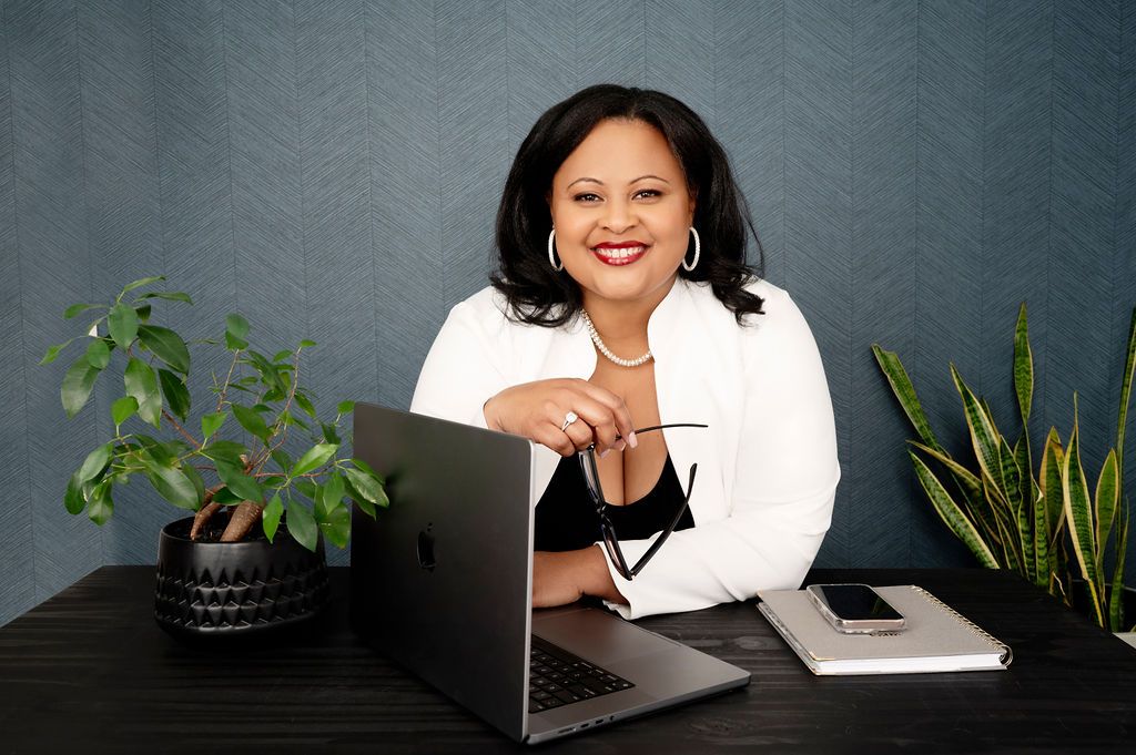Tanya Johnson at work, leading Impact Strategy Group